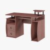 Walnut SmartEdge Computer Desk Desk