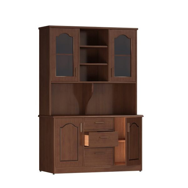 Veneered Engineered Wood Dinner Wagon